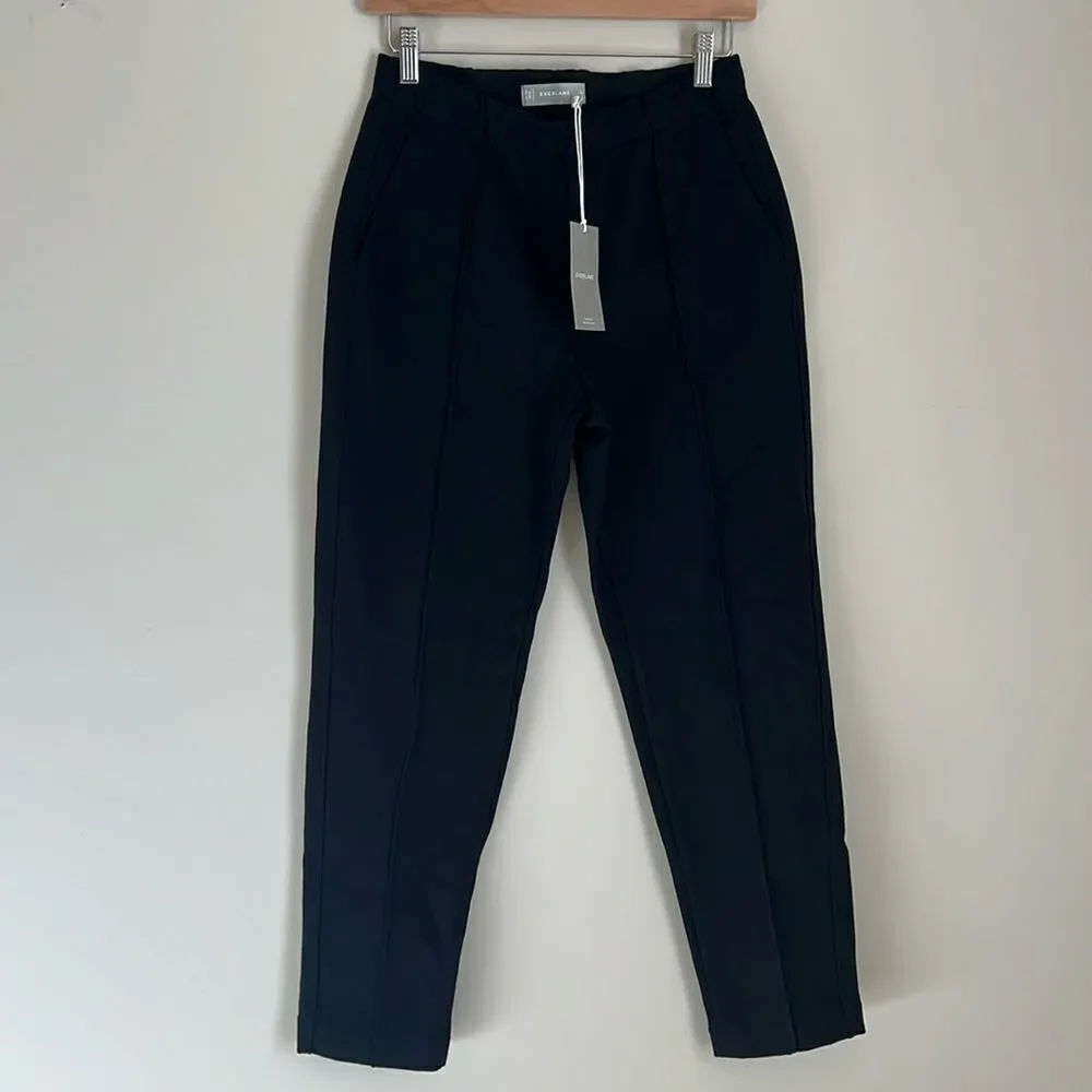 Everlane The Dream Black Pants Trousers Pull On Black size XS - Picture 7 of 14
